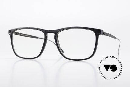 Mykita Mylon Pecan Eckige Unisex Brille Schwarz Details