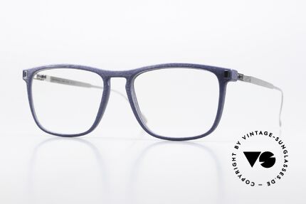 Mykita Mylon Pecan Eckige Unisex Brille Navy Blue Details