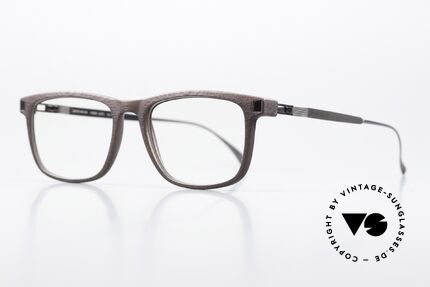 Mykita Mylon Huito Eckige Unisex Brille Braun, 'made in Germany' Designer-Brille für Kenner, Passend für Herren und Damen