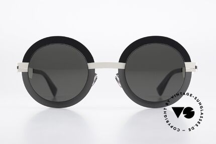 Mykita Studio 4.3 XL Designer Sonnenbrille Ladies, Damenbrille, Col 939: Mono Grey Modules Darkgrey, Passend für Damen