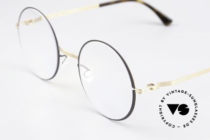 Mykita Vilde Runde Damenbrille Gold Brown, wohlbekannte Spitzenqualität; handmade in Germany, Passend für Damen