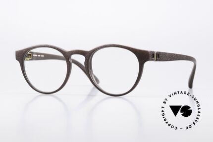 Mykita Mylon Lioba Edle Pantobrille Schwarzbraun Details