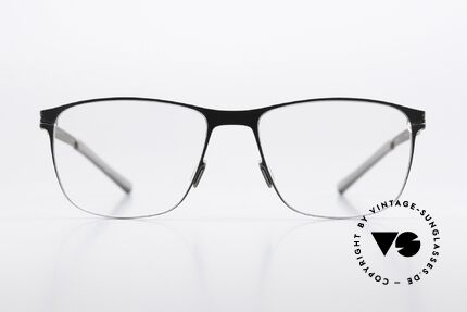 Mykita Arno Eckige Herrenbrille Graphite, eckige Brillenfassung, NO1 Collection v. 2016-2018, Passend für Herren