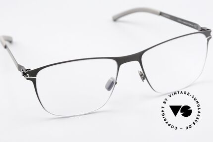 Mykita Arno Eckige Herrenbrille Graphite, ungetragenes Modell mit original Mykita Verpackung, Passend für Herren