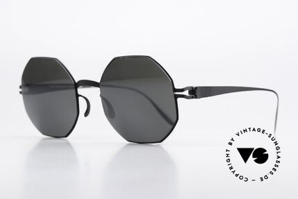 Mykita Ursula Design by Bernhard Willhelm, geometrische, große Designer-Sonnenbrille für Damen, Passend für Damen