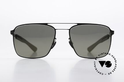 Mykita Mylon Flax Leicht Verspiegelt In Grau, Gr. 54-18, leicht verspiegelte Gläser, color 243, Passend für Herren