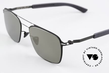 Mykita Mylon Flax Leicht Verspiegelt In Grau, made in Germany Designersonnenbrille für Kenner, Passend für Herren