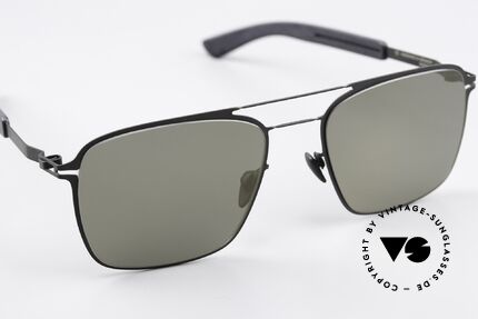 Mykita Mylon Flax Leicht Verspiegelt In Grau, ungetragenes vintage Modell aus dem Jahre 2016, Passend für Herren