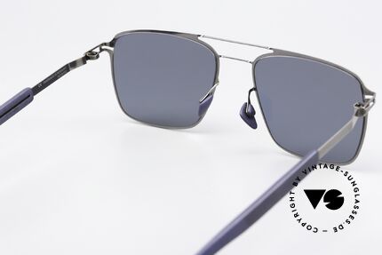 Mykita Mylon Flax Gold Verspiegelt Navy Blue, Qualitätsfassung ist natürlich beliebig verglasbar, Passend für Herren