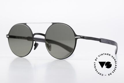 Mykita Mylon Lupine Leicht Verspiegelt Gunmetal, Farbcode: Black/Pitch Black Gunmetal Flash, Passend für Herren und Damen