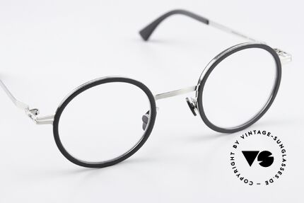 Mykita Eetu Runde Brille Shiny Silver Ash, ungetragenes Modell von 2017, mit orig. Verpackung, Passend für Herren und Damen