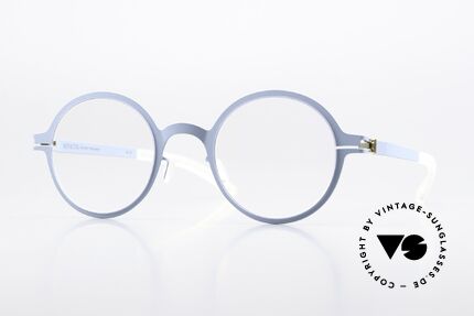 Mykita Thelonius Runde Brille In Himmelblau Details