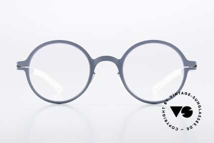 Mykita Thelonius Runde Brille In Himmelblau, runde Brille, Decades-Kollektion (Damen & Herren), Passend für Herren und Damen