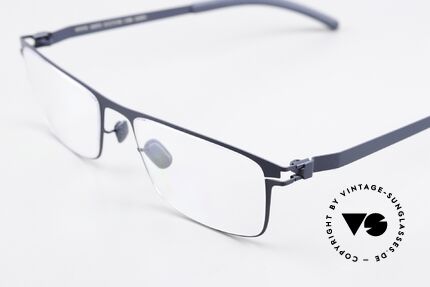 Mykita Garth Eckige Herrenbrille Navy Blue, wohlbekannte Spitzenqualität; handmade in Germany, Passend für Herren