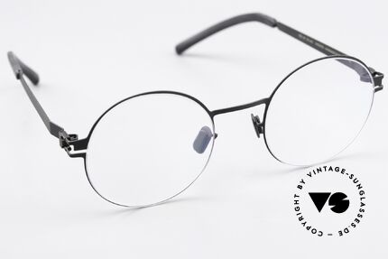 Mykita Apple Brille Rund Schwarz Klassik, ungetragenes Modell mit original Mykita Verpackung, Passend für Herren und Damen