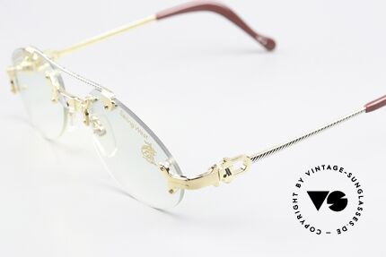 Machiavelli 15-301 Sailing West Titanbrille 80er, leicht getönte Demogläser (als Modeaccessoire tragbar), Passend für Herren