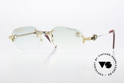 Machiavelli 14-300 Herrschaftliche Brille 80er Details