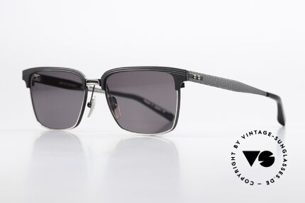 DITA Aristocrat Klassische Sonnenbrille Men, klassisches Modell in schwarz und silber; 100% UV, Passend für Herren DITA Aristocrat Klassische Sonnenbrille Men, klassisches Modell in schwarz und silber; 100% UV, Passend für Herren