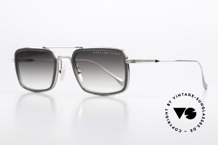 DITA Flight Eight Military Lifestyle Brille, eine Hommage an die Tapferkeit von Kampfpiloten, Passend für Herren