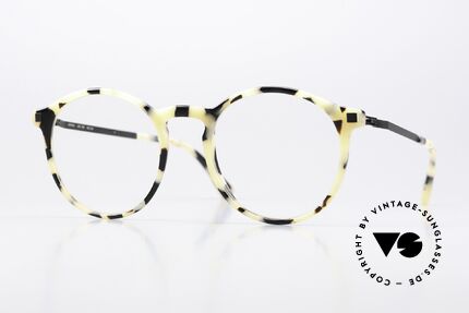 Mykita Oki Farbe Creamy Cookie Black Details