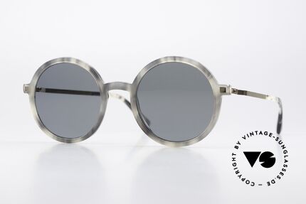 Mykita Toclo Designersonnenbrille Rund Details