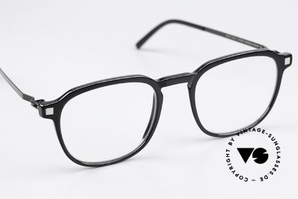 Mykita Pal Brille Klassisch Schwarz Eckig, ungetragenes Modell von 2016-2017 mit Mykita Etui, Passend für Herren und Damen