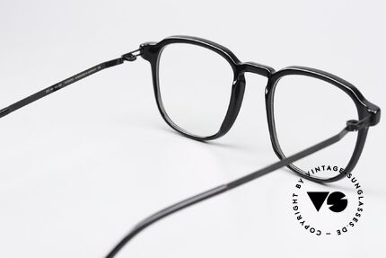 Mykita Pal Brille Klassisch Schwarz Eckig, Brillenfassung ist beliebig verglasbar (optisch/Sonne), Passend für Herren und Damen