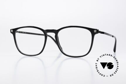 Mykita Haldur Zeitlose Schwarze Fassung Details