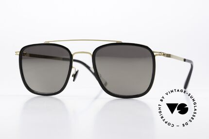 Mykita Hanno Sonnenbrille Verspiegelt Eckig Details