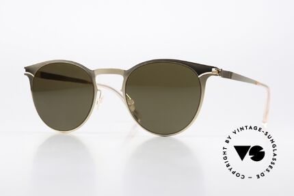 Mykita Federico Unisex Sonnenbrille Panto Details