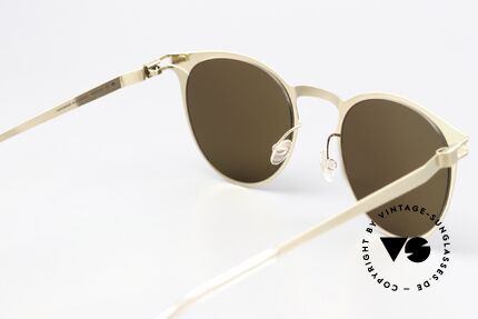 Mykita Federico Unisex Sonnenbrille Panto, Sonnengläser (100% UV) sind ggf. auch austauschbar, Passend für Herren und Damen