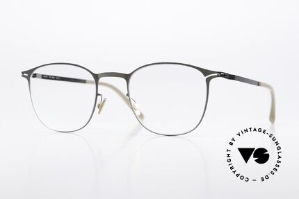 Mykita Ando Damenbrille Shiny Graphite Details