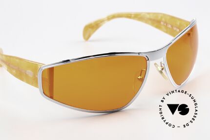 Alain Mikli 3214 / 13109 Orange Bono U2 Sonnenbrille, ungetragenes Modell kommt mit einem Bvlgari Etui, Passend für Herren