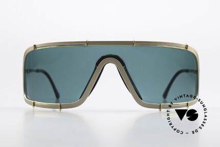 Boeing 5708 80s Luxus Sport Sonnenbrille, Panorama-Blick-Design, gefertigt 1988/89 von Optyl, Passend für Herren