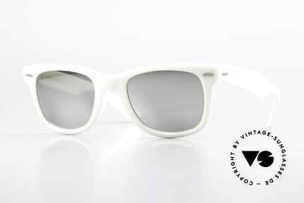 Ray Ban Wayfarer I USA Silber Verspiegelt B&L Details