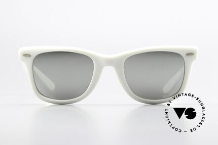 Ray Ban Wayfarer I USA Silber Verspiegelt B&L, heute so oft kopiert & nie erreicht; (B&L 5022), Passend für Herren und Damen