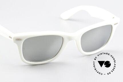 Ray Ban Wayfarer I USA Silber Verspiegelt B&L, MINI-Kratzer linkes Glas: daher auf 379€ reduziert, Passend für Herren und Damen