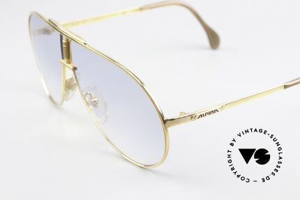 Alpina Quattro Filmsonnenbrille Von 1988, ungetragene Rarität im unberührten Originalzustand!, Passend für Herren
