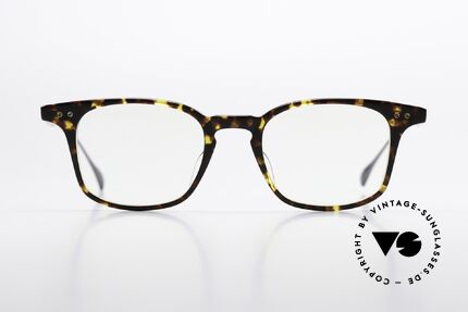 DITA Buckeye Sehr Leichte Brillenfassung, elegante Unisexbrille; Titan und Azetat-Kombination, Passend für Herren und Damen