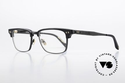 DITA Statesman Three Extra Large Herrenbrille, Rahmen aus Titanium, zudem Oberrand aus Azetat, Passend für Herren