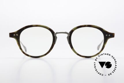 DITA Spruce Sehr Elegante Pantobrille, elegante Unisexbrille; Titan & Azetat-Kombination, Passend für Herren und Damen