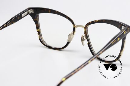 DITA Willow Damenbrille Azetat Titan, ungetragen & beliebig verglasbar, mit DITA Zubehör, Passend für Damen