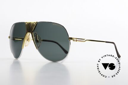 Boeing 5701 Rare XL 80er Piloten Brille, von Carrera eigens für Boeing-Piloten angefertigt, Passend für Herren
