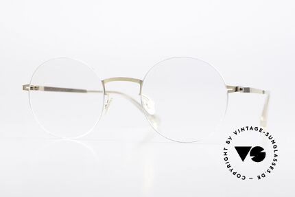 Mykita Kayo Silver / Champagne Gold Details