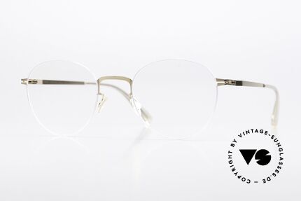 Mykita Eito Silver / Champagne Gold Details