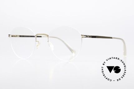 Mykita Eito Silver / Champagne Gold, Farbcode 303: Silver / Champagne Gold, Unisex-Brille, Passend für Herren und Damen