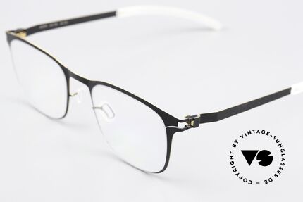 Mykita Kai Metallbrille Black Gold Edges, wohlbekannte Spitzenqualität; handmade in Germany, Passend für Herren und Damen