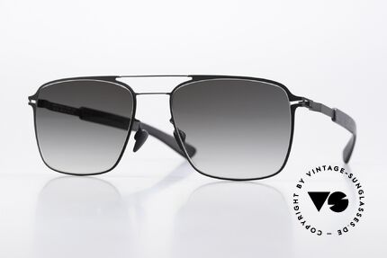 Mykita Mylon Flax Sonnengläser Grau Verlauf Details