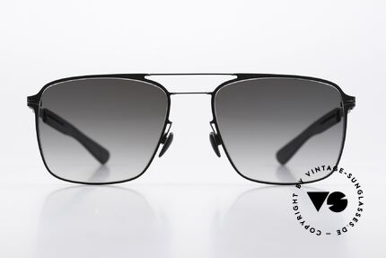Mykita Mylon Flax Sonnengläser Grau Verlauf, Gr. 54-18, Sonnengläser grau-Verlauf, color 243, Passend für Herren
