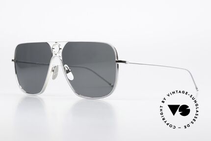 Thom Browne TBS114 Herren Sonnenbrille Eckig XL, wirklich stilvoll & in Spitzenqualität, made in Japan, Passend für Herren